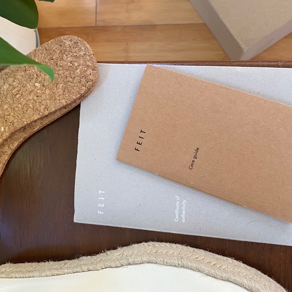 FEIT Handsewn Ballet Flat Espadrille Size 7/37 - Picture 11 of 12